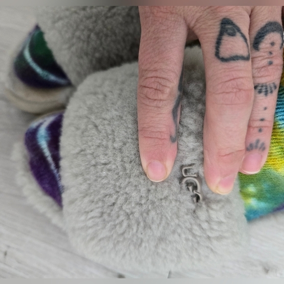 UGG | Cozetta gery sherpa slide slippers | WMS 9 - Picture 2 of 12